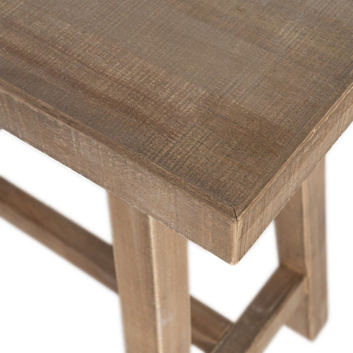 Consola lemn de cauciuc natur modernă [6]