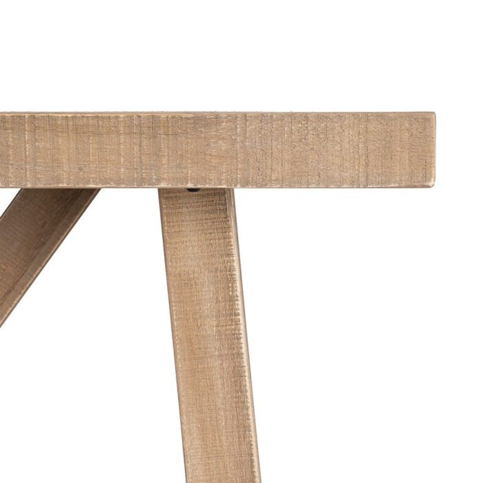 Consola lemn de cauciuc natur modernă [4]