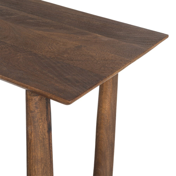 Consolă din lemn de mango cu picioare sculpturale [6]