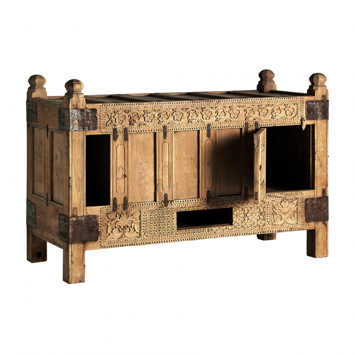 Consola etnica antica mango invechit|Console autentice [3]