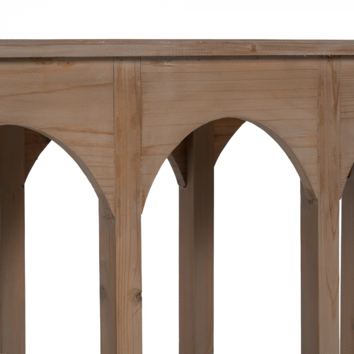 Consola Vintage Lemn Pin Reciclat CreativDeco - Mobilier Rustic cu Finisaj Antichizat [4]