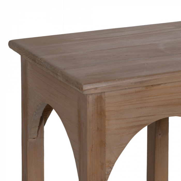 Consola Vintage Lemn Pin Reciclat CreativDeco - Mobilier Rustic cu Finisaj Antichizat [3]