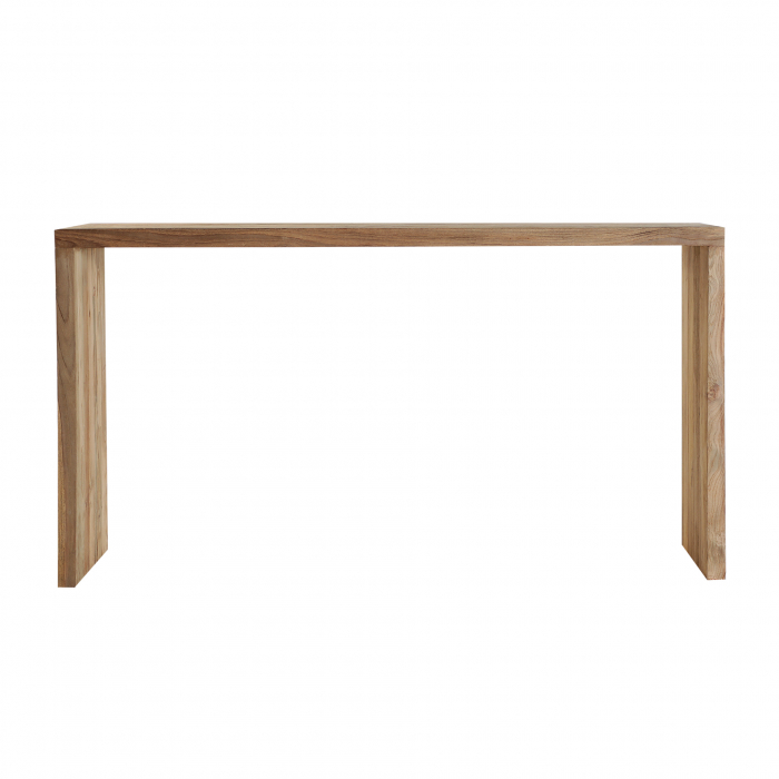 Consola coloniala lemn tec reciclat|Console elegante [1]
