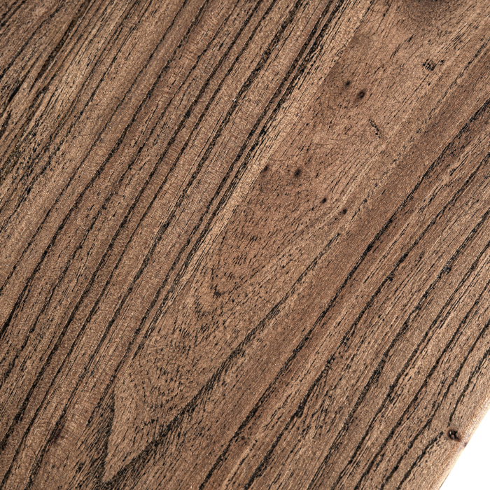 Consolă din lemn de ulm cu design minimalist și blat gros [3]