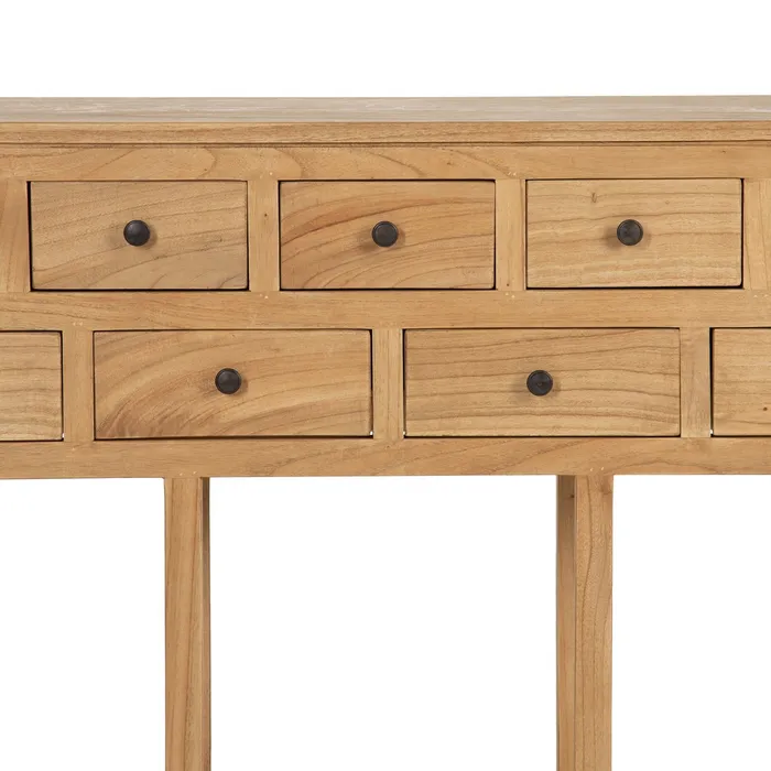 Consola lemn mindi natur|Mobilier decor practic [5]