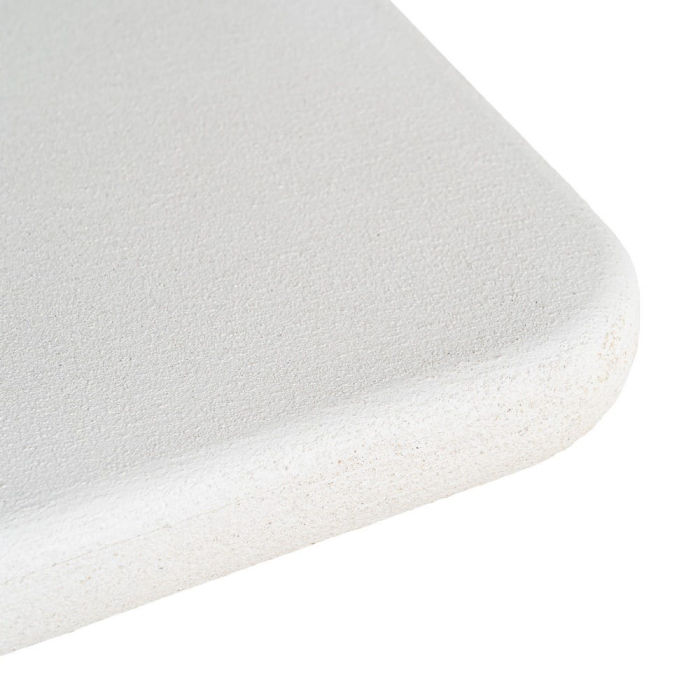 Consolă din MDF alb cu bază rotunjită din două volume [8]