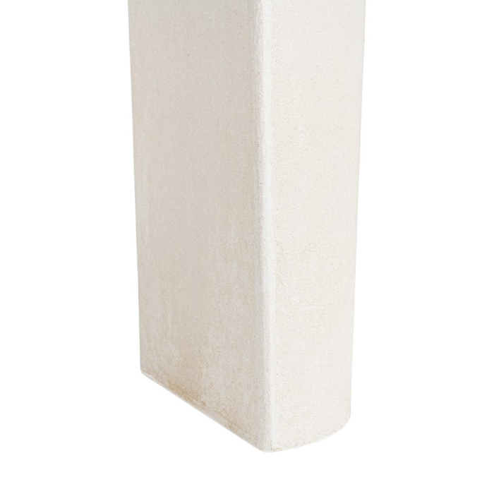 Consolă din MDF alb cu formă rotunjită simplă [8]