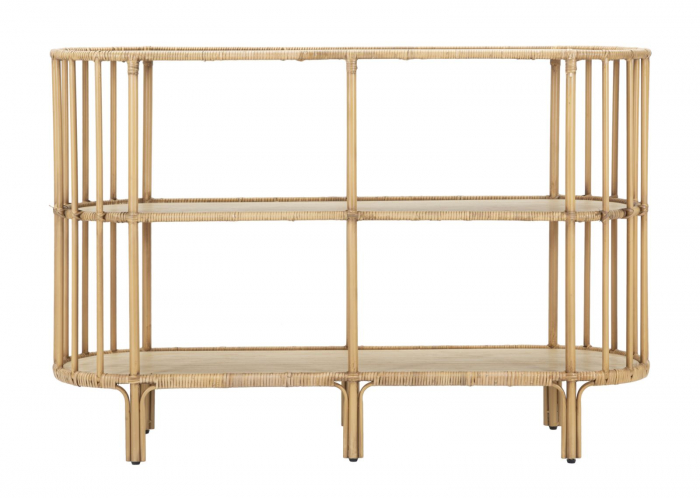 Consola Panama ratan boho chic cu 3 rafturi | CreativDeco [2]