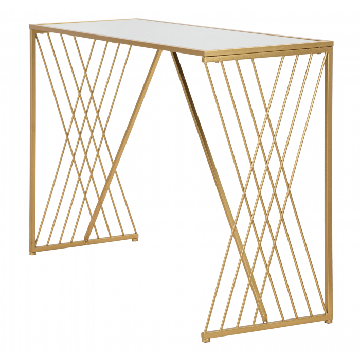 Consola Easy, fier auriu, oglinda [3]