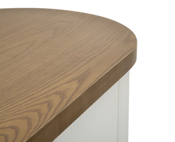 Consola cu sertar design rotunjit | Mobilier elegant CreativDeco [7]