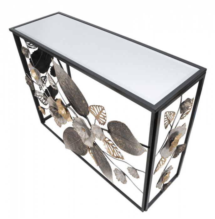 Consola Glam Dark, fier/oglinda [3]