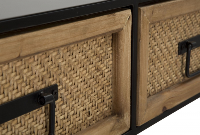 Consola hol metalica 3 sertare|Mobilier hol, mese consola design unic|CreativDeco [6]