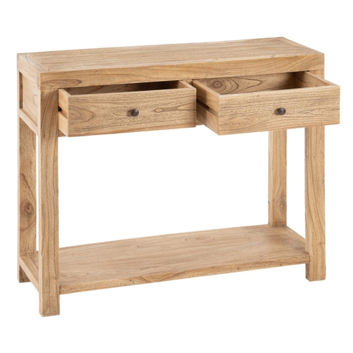Consola din lemn masiv mindi | Mobilier hol versatil si durabil [3]