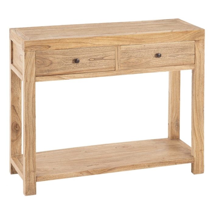 Consola din lemn masiv mindi | Mobilier hol versatil si durabil [2]