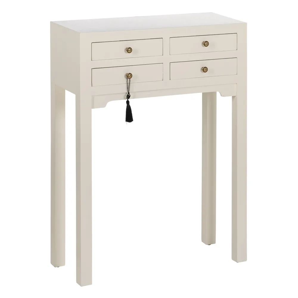 Consola alba ingusta orientala | Mobilier compact CreativDeco [2]