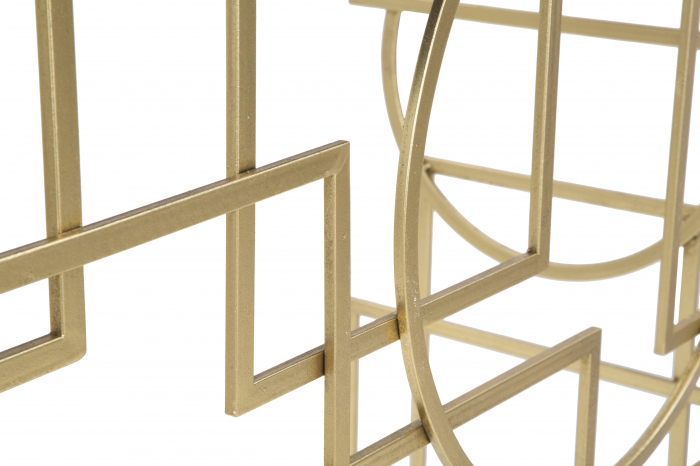 Consola Marie, metal auriu, oglinda - CreativDeco.ro [7]