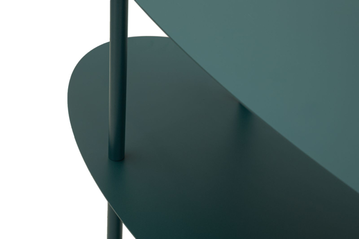 Consola metalica verde petrol 118x34x82 cm [6]