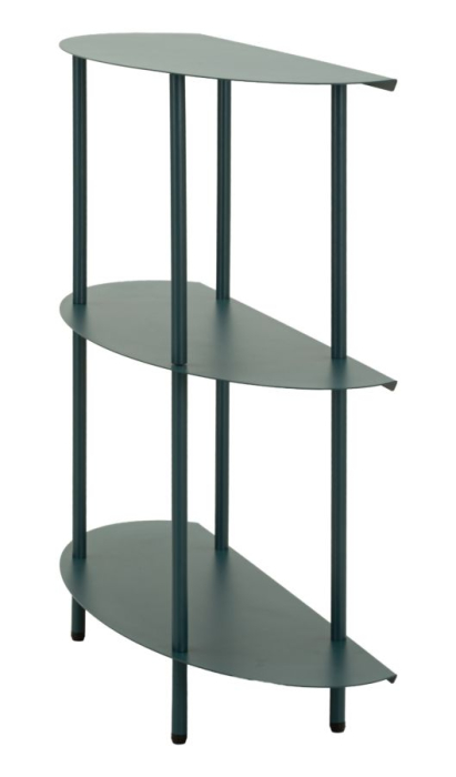 Consola metalica verde petrol 90x28x81 cm [3]