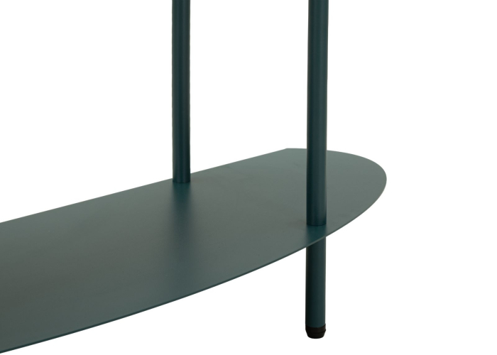 Consola metalica verde petrol 90x28x81 cm [7]