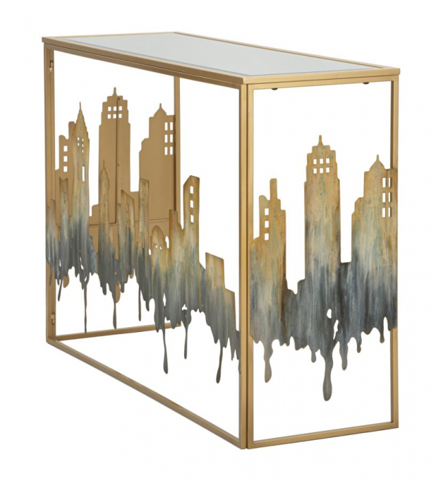 Consola City | Blat Sticla | Design Urban | CreativDeco [2]