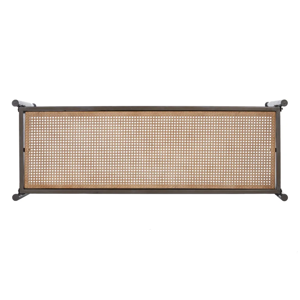 Consola Natural-Black, Metal, Negru Bej - creativdeco.ro [7]