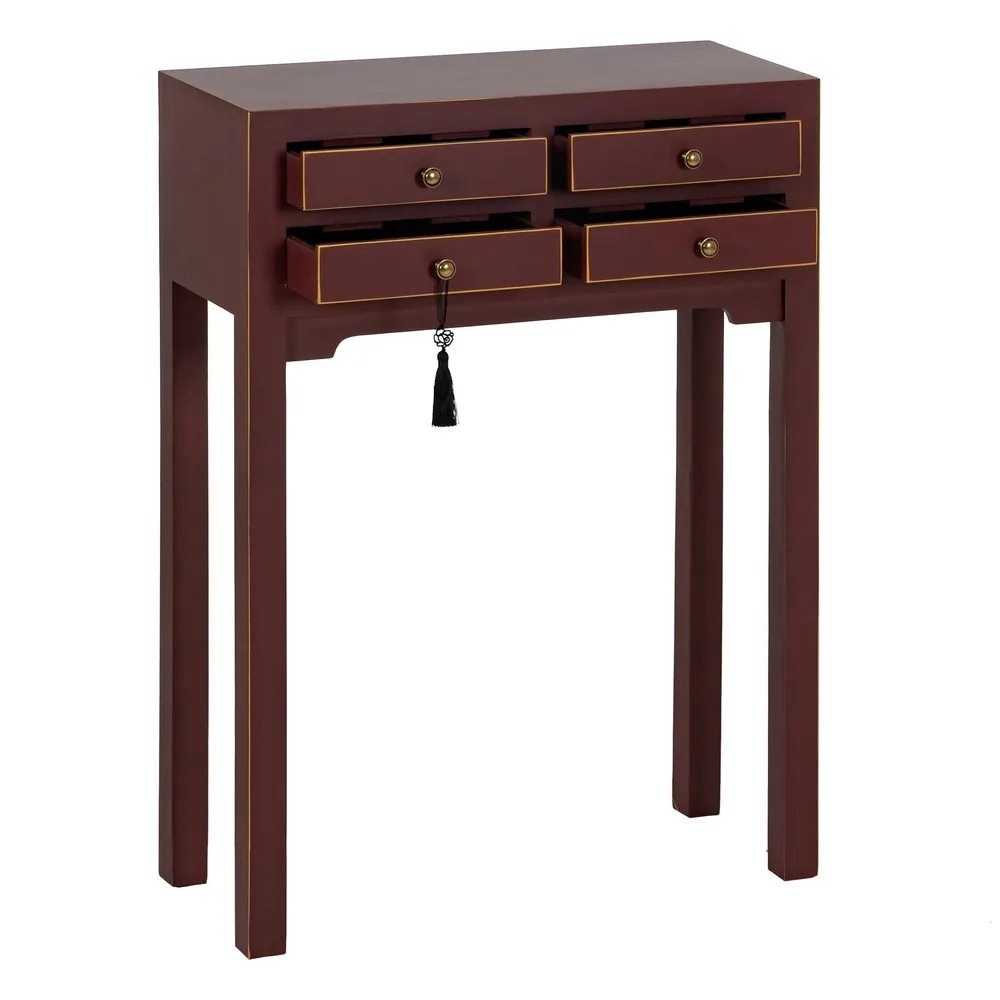 Consola ingusta grena design oriental | Mobilier hol elegant [4]