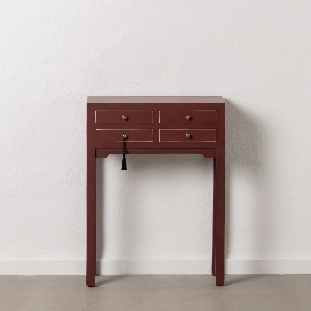 Consola ingusta grena design oriental | Mobilier hol elegant [3]