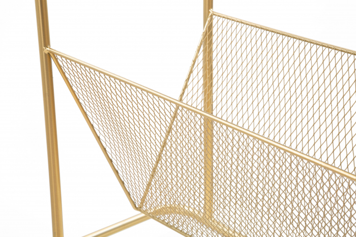Consola suport reviste, auriu - creativdeco.ro [4]