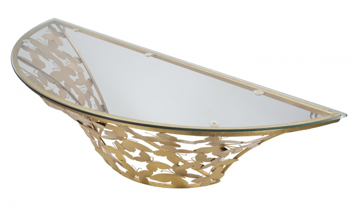 Consola suspendata cu fluturi 3D | Mobilier glamour CreativDeco [4]