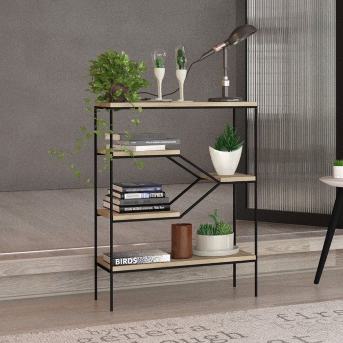 Corp cu rafturi sonoma structura metal Step [2]