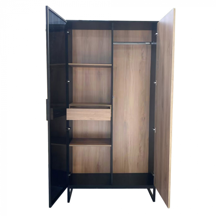 Corp depozitare vertical negru mat Mystery [2]