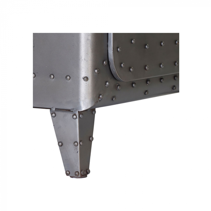 Corp de depozitare Safe metalic gunmetal – stil industrial statement [4]