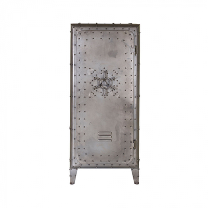 Corp de depozitare Safe metalic gunmetal – stil industrial statement [1]
