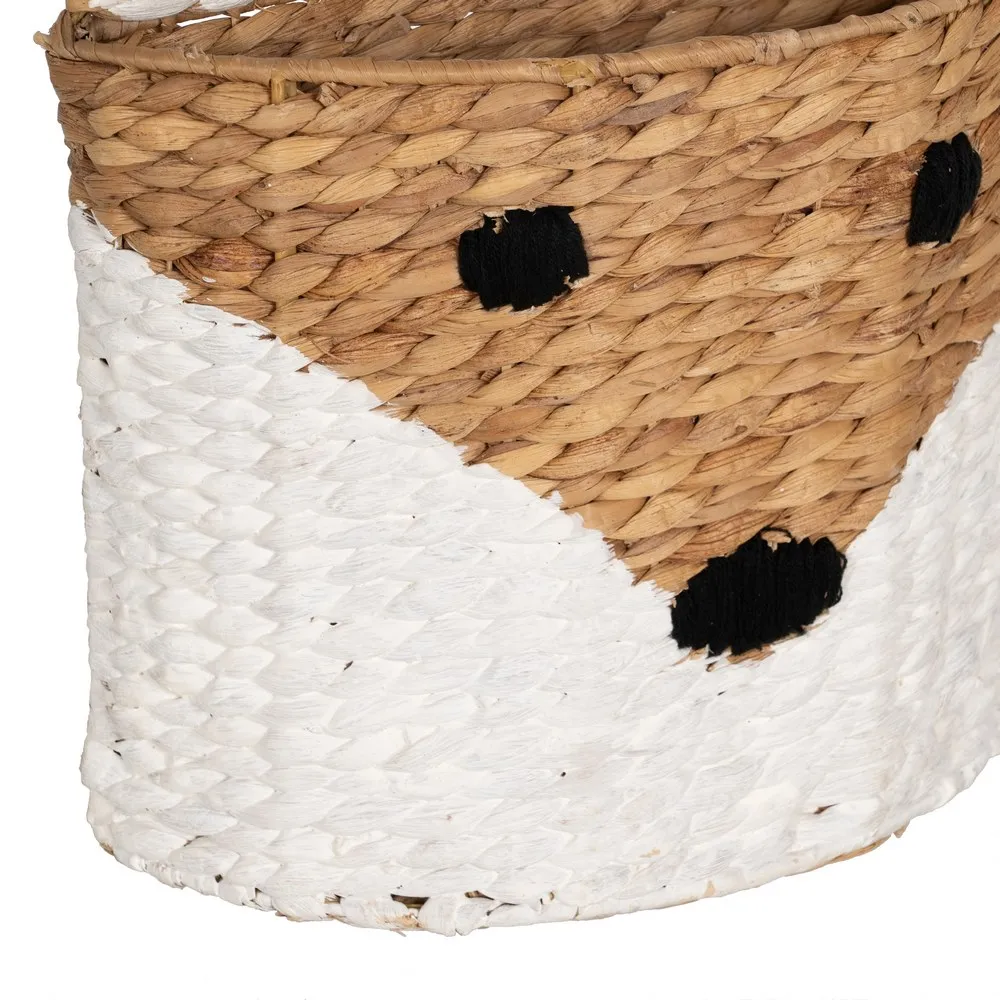 Coș de Depozitare cu agățători Vulpită - Prietenii Animalelor | solutii organizare jucării| CreativDeco [4]