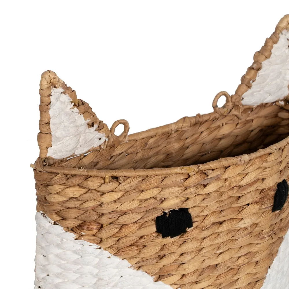 Coș de Depozitare cu agățători Vulpită - Prietenii Animalelor | solutii organizare jucării| CreativDeco [2]