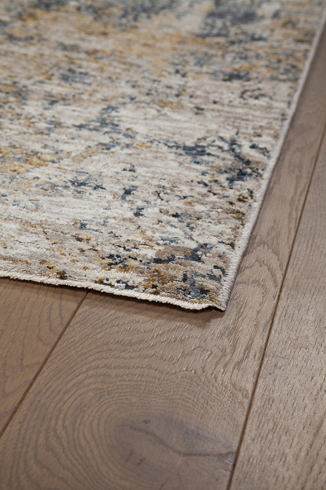 Covor abstract modern albastru bej|Covoare versatile premium [4]