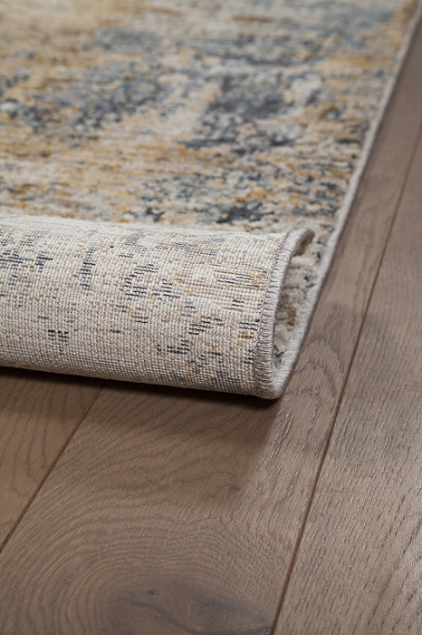 Covor abstract modern albastru bej|Covoare versatile premium [5]