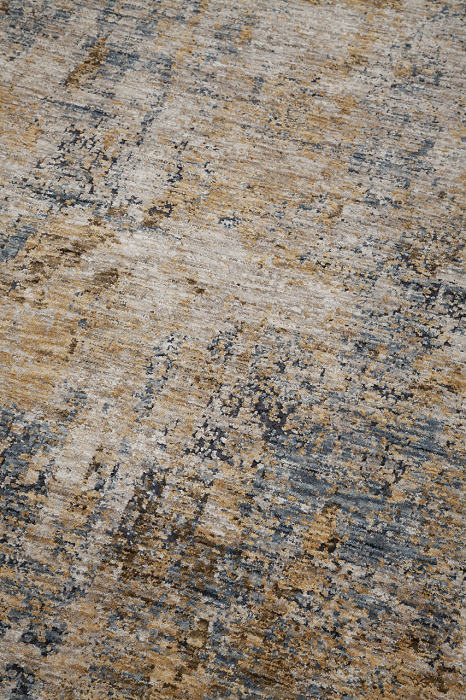 Covor abstract modern albastru bej|Covoare versatile premium [2]