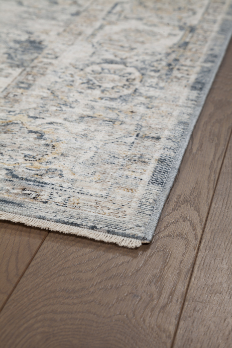 Covor vintage modern albastru gri|Covoare versatile premium [4]