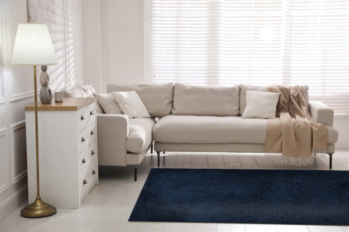 Covor modern minimalist albastru|Covoare moderne premium [5]