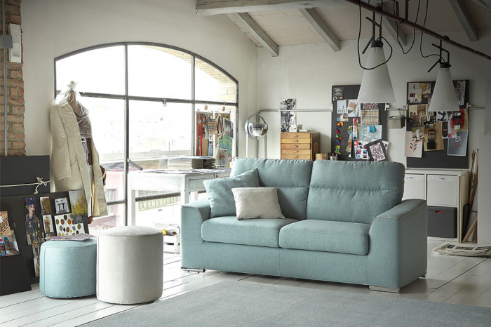 Covor modern albastru Soave Plain|Covoare delicate contemporane [8]