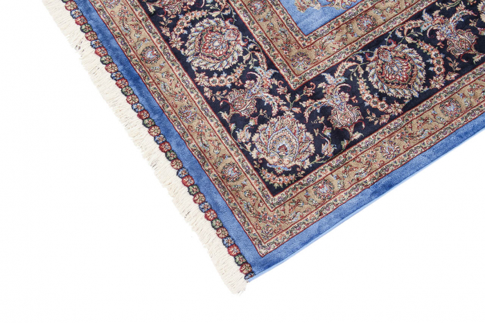 Covor persan albastru Qoum Shah|Covoare orientale clasice [2]