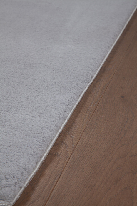 Covor modern minimalist argintiu|Covoare pufoase premium [3]