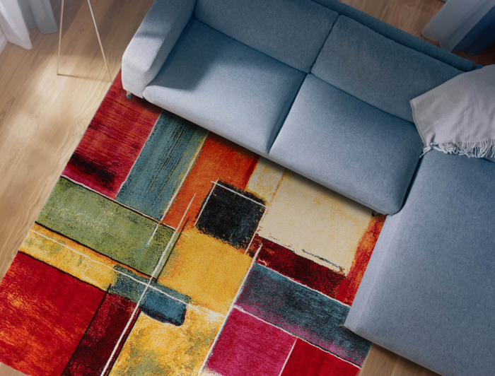 Covor abstract mare pentru living|Covoare cu design artistic [3]