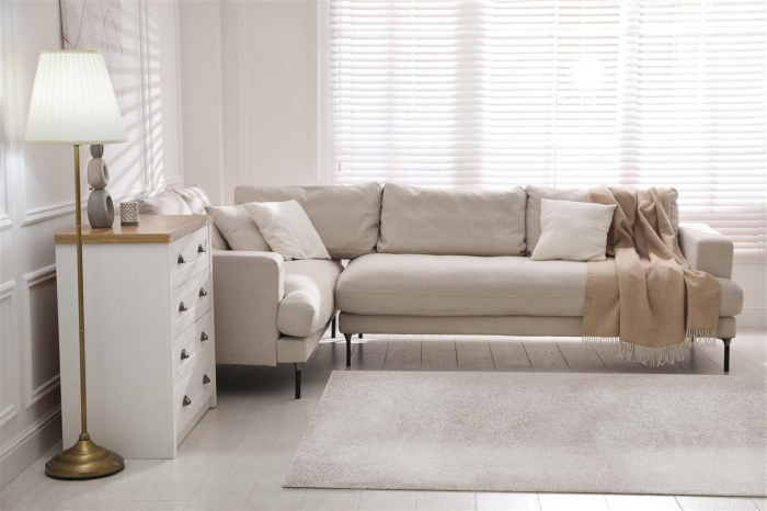 Covor modern minimalist bej deschis|Covoare moderne premium [5]