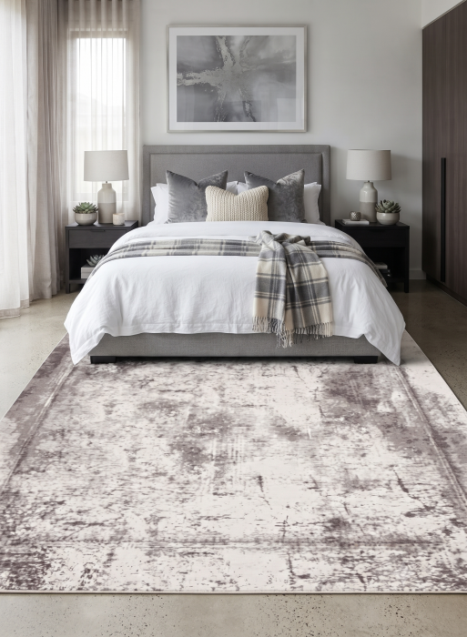 Covor vintage modern bej-taupe|Covoare elegante premium [2]