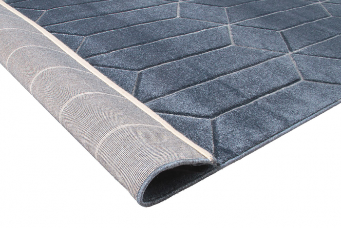 Covor contemporan bleumarin 3D|Covoare moderne premium [5]
