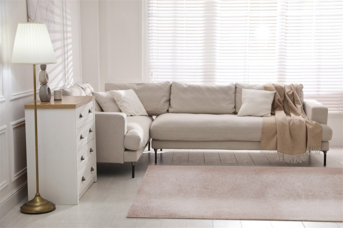 Covor modern distinctiv cipria deschis|Covoare moderne premium [5]
