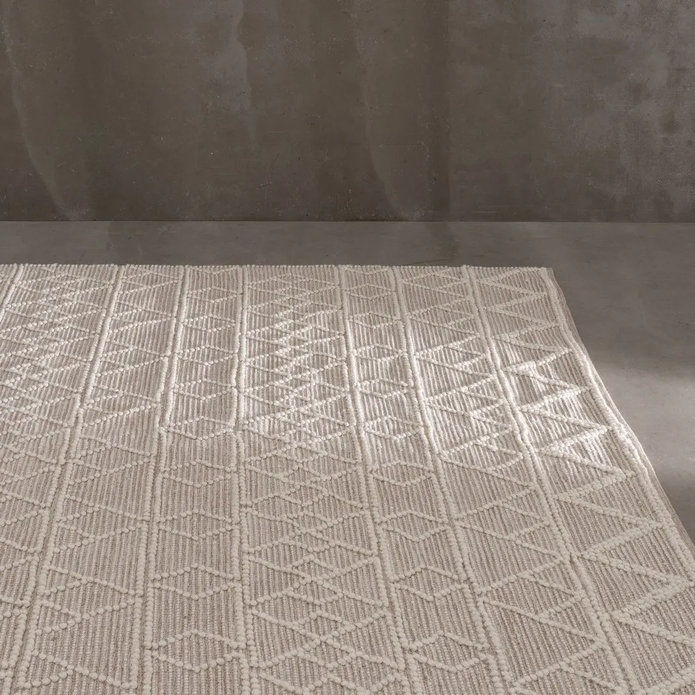 Covor Crem Lana 200x300 | Covoare Etnice de Lux [1]