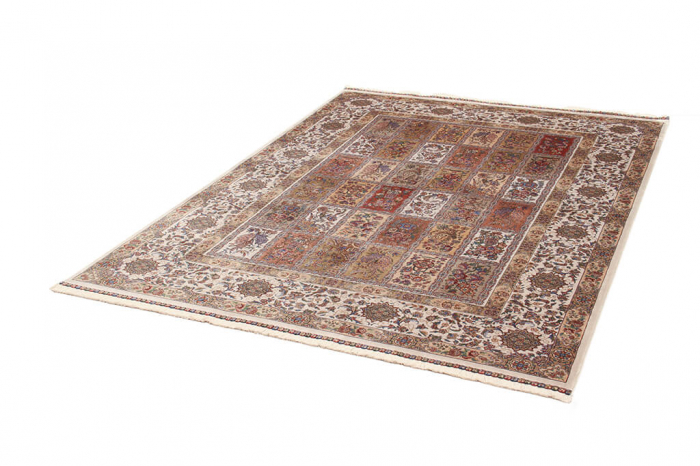 Covor persan crem mic Qoum Shah|Covoare orientale clasice [4]